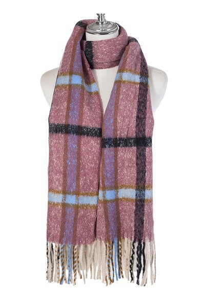 Ivys Tartan Winter Scarf-accessories-Hello Cyril.