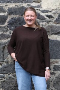 Fria The Label Center Back Rib Box Jumper