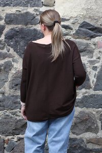 Fria The Label Center Back Rib Box Jumper