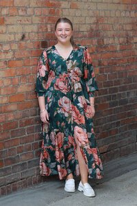 Fria The Label Rose Garden Selma Maxi Dress