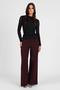 Storm Ruched Mesh Top