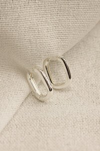 She Jewellery Oval Hoops Earrings 