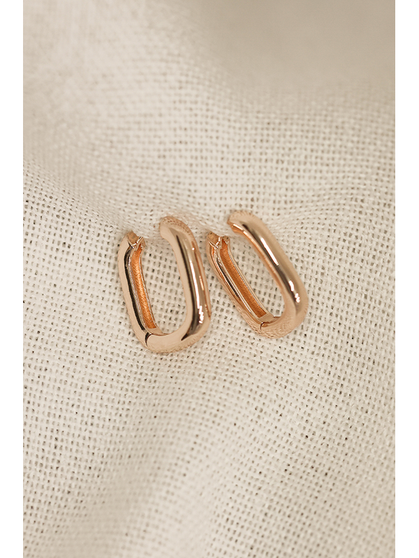 She Jewellery Oval Hoops Earrings