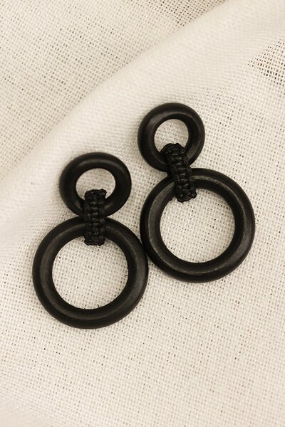 She Jewellery Loop Drop Earring-accessories-Hello Cyril.