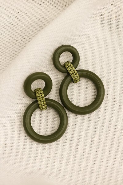 She Jewellery Loop Drop Earring-accessories-Hello Cyril.