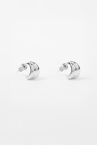 Stella + Gemma Hoop Double Bar Earring