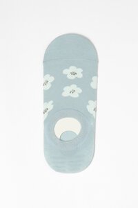 Stella + Gemma Baby Blue Flower Socks