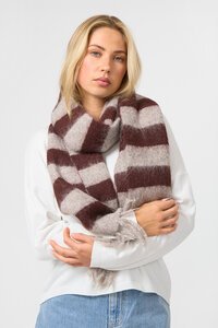 Stella + Gemma Stripe with Tassels Scarf