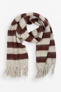 Stella + Gemma Stripe with Tassels Scarf