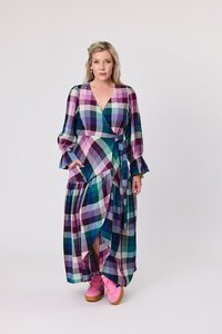 Libertine Teal Plum Wyatt Dress
