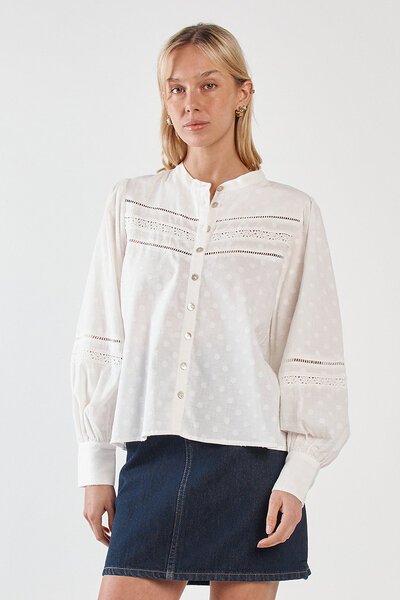 Sass Eleri Lace Blouse-hc-new-Hello Cyril.