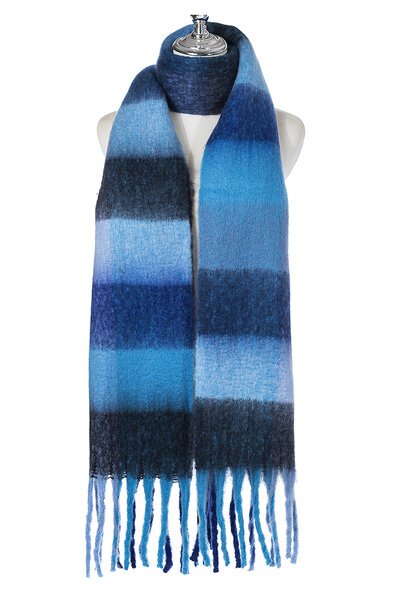 Ivys Azure Winter Scarf-accessories-Hello Cyril.
