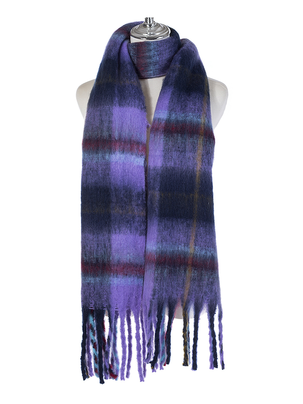Ivys Brushed Check Scarf