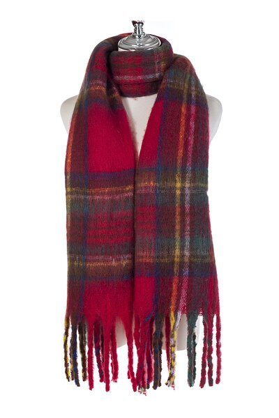 Ivys Brushed Check Scarf-accessories-Hello Cyril.