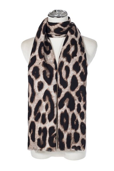 Ivys Leopard Print Scarf-accessories-Hello Cyril.