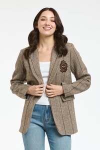 Urban Luxury Herrinbone Blazer