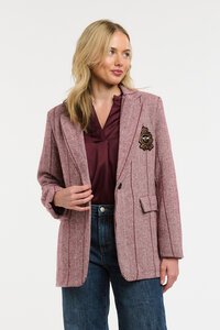 Urban Luxury Herrinbone Blazer