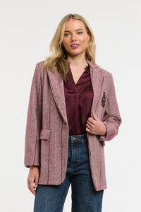 Urban Luxury Herrinbone Blazer