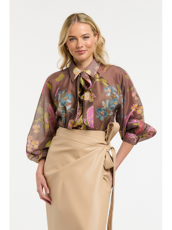 Urban Luxury Bow Neck Blouse