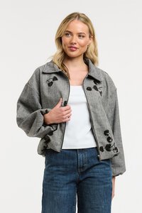 Urban Luxury Check Bomber