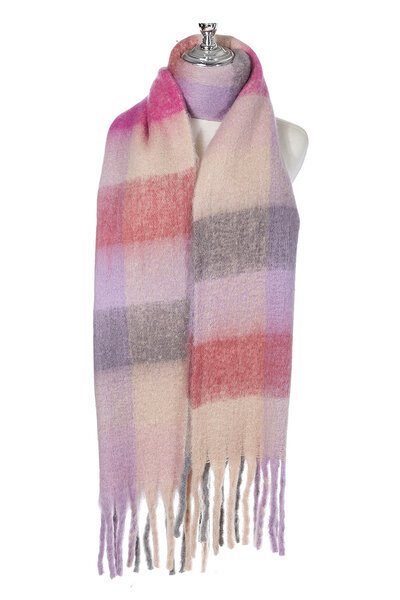 Ivys Pastel Check Scarf-accessories-Hello Cyril.