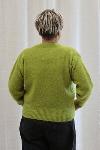 Italian Star Sparkle Cuff Mohair Knit