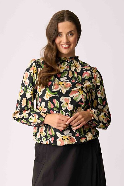 Preen Shoulder Detail Blouse-shop-by-style-Hello Cyril.