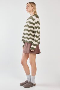 Sass Nikkita Wavy Stripe Knit