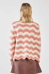 Sass Nikkita Wavy Stripe Knit