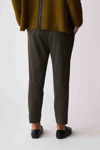Esplanade Check Adjustable Cuff Trousers