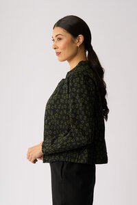 Esplanade Jacquard Knit Bomber