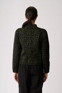 Esplanade Jacquard Knit Bomber