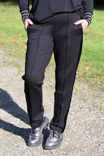 Esplanade Pintuck Front Cuffed Trousers-shop-by-style-Hello Cyril.