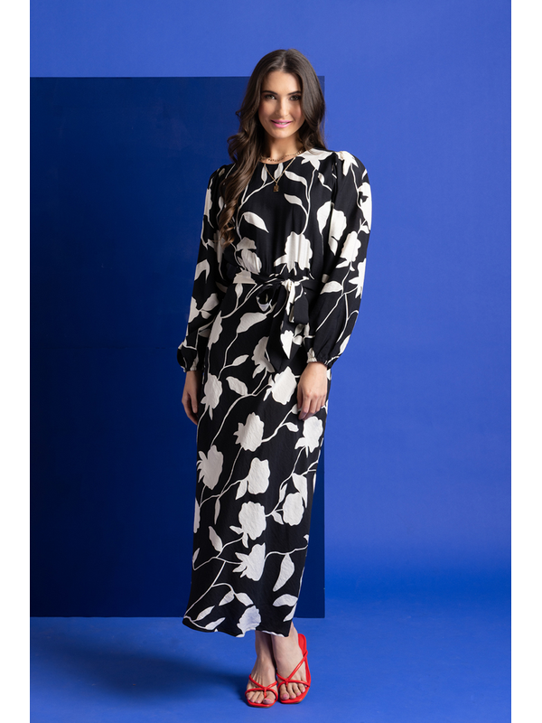 Leila + Luca Shadow Pop Monaco Dress