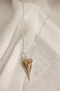 She Jewellery Statement Heart Necklace