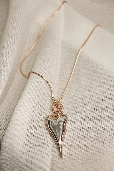 She Jewellery Statement Heart Necklace-accessories-Hello Cyril.
