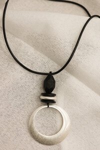 She Jewellery Mono Circle Necklace