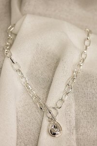 She Jewellery Teardrop Chain Necklace