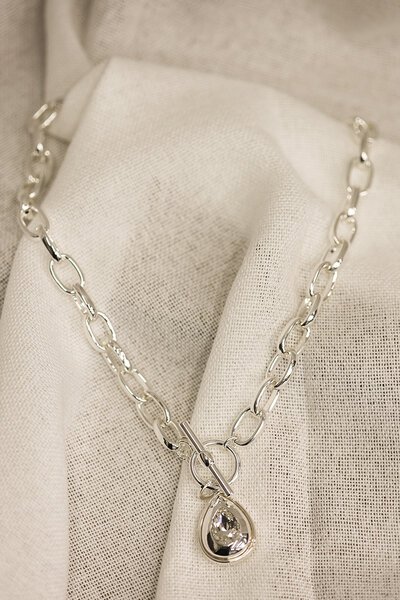 She Jewellery Teardrop Chain Necklace-accessories-Hello Cyril.