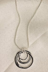 She Jewellery Layered Ring Necklace