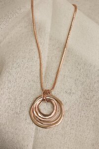 She Jewellery Layered Ring Necklace