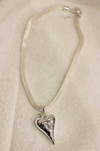 She Jewellery Modern Heart Necklace