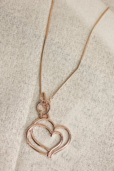 She Jewellery Open Heart Necklace-accessories-Hello Cyril.