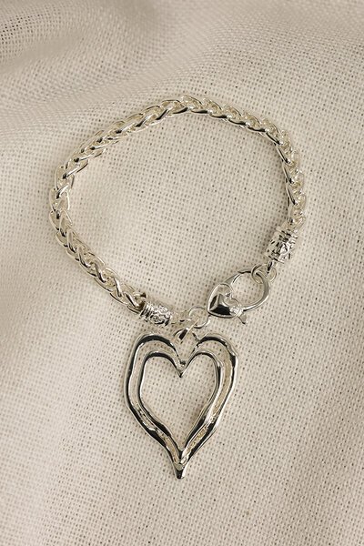She Jewellery Lila Heart Bracelet-accessories-Hello Cyril.