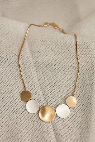 She Jewellery Disc Necklace-accessories-Hello Cyril.