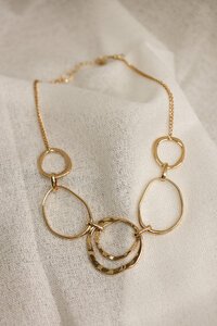 She Jewellery Linked Circle Necklace