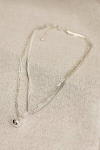 She Jewellery Layered Chain Necklace