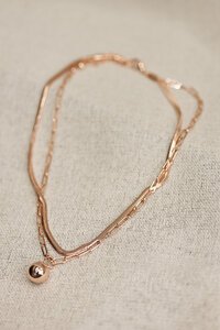 She Jewellery Layered Chain Necklace