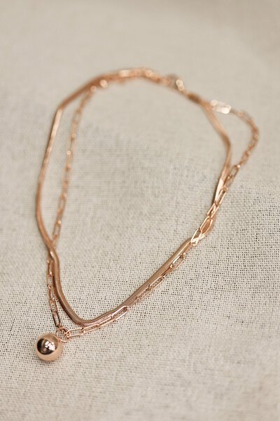 She Jewellery Layered Chain Necklace-accessories-Hello Cyril.
