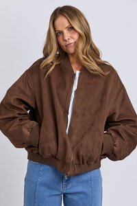 Foxwood Evie Suede Bomber
